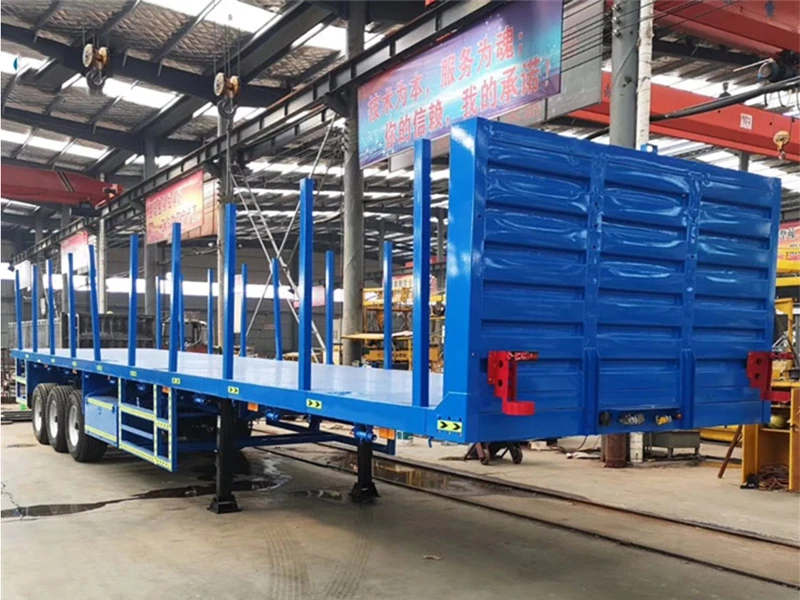 Forestry Semi Trailer med Stake
