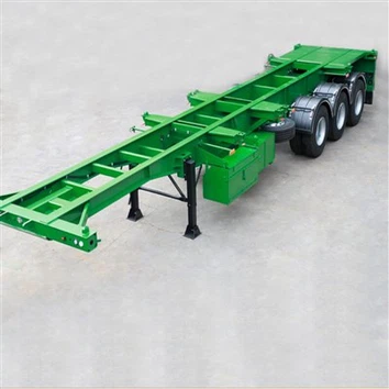 Skelet container trailer